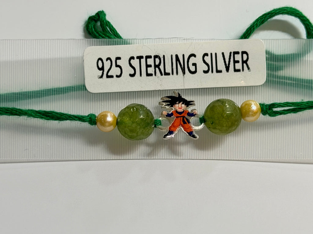 Goku Green Rakhi