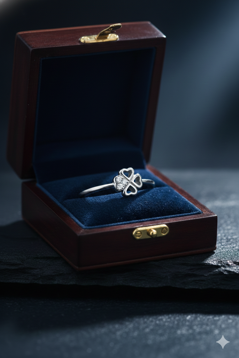 Heart Clover Ring_3