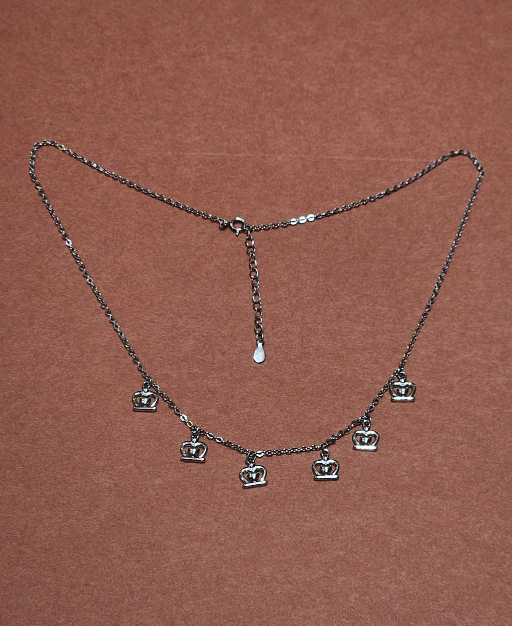 Heart Crown Chain by Myrah Jewels