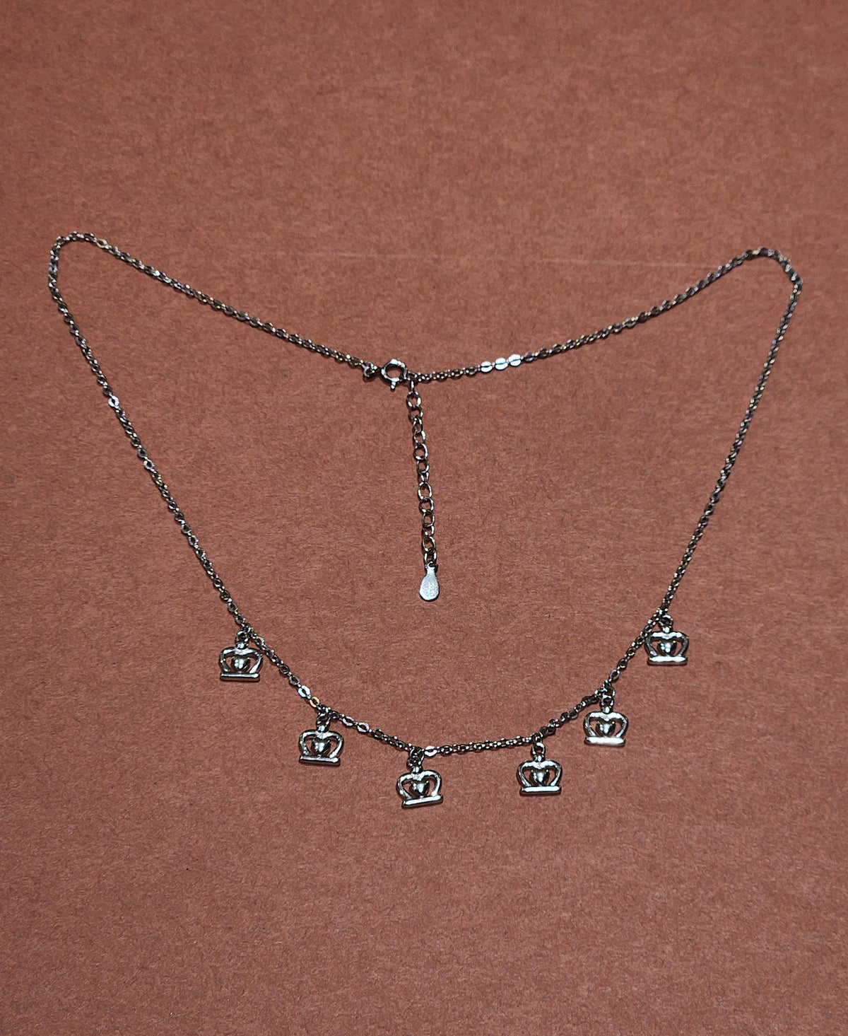 Heart Crown Chain by Myrah Jewels