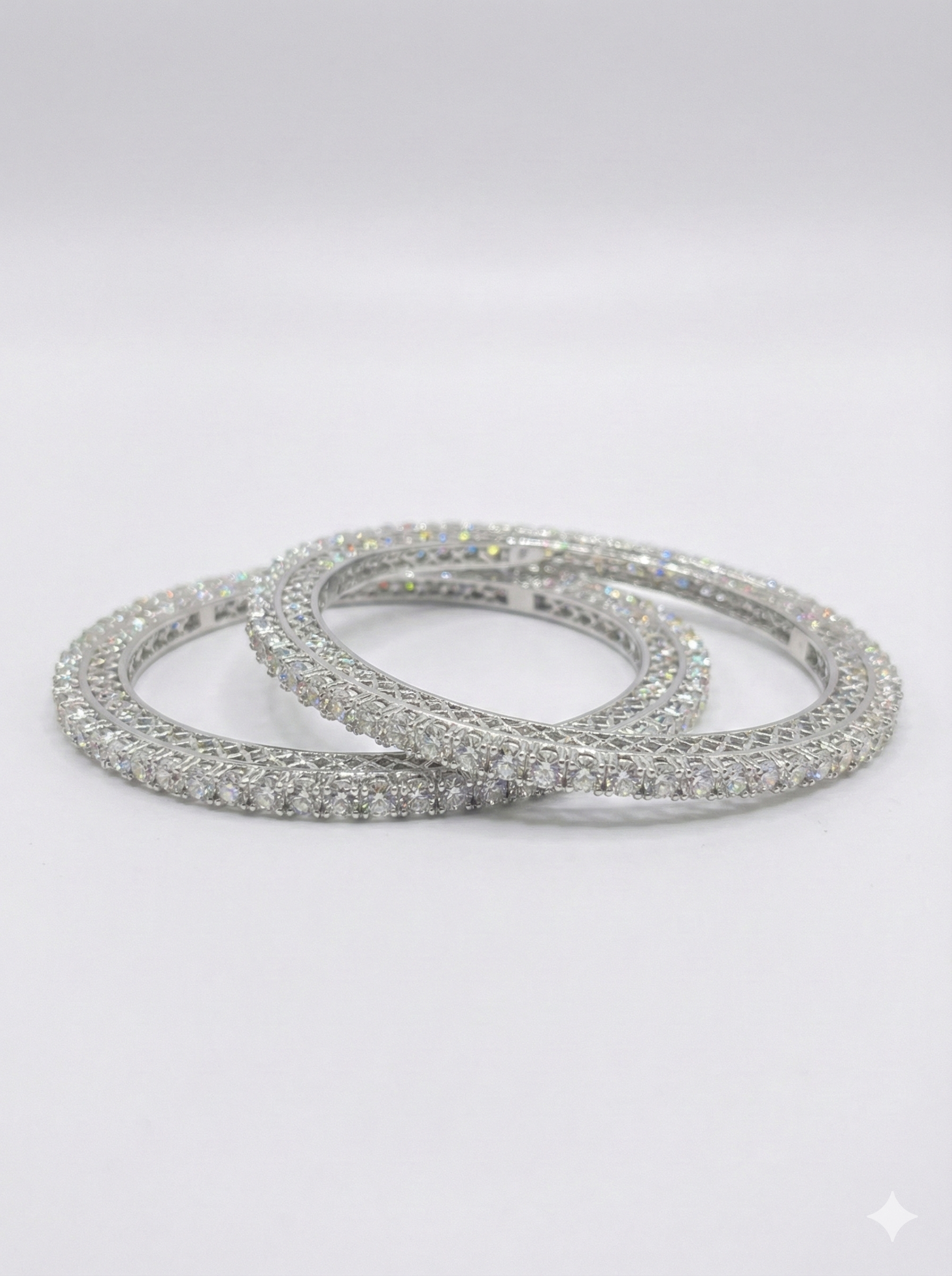 Textured Sparkle Bangles