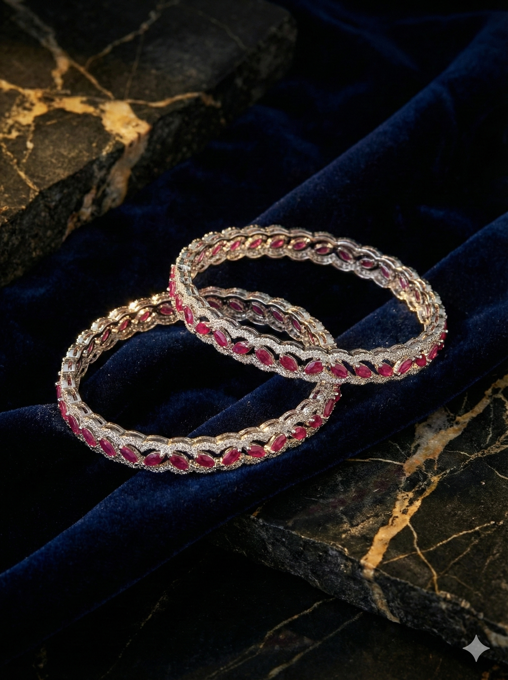 Pink and Silver Sparkle