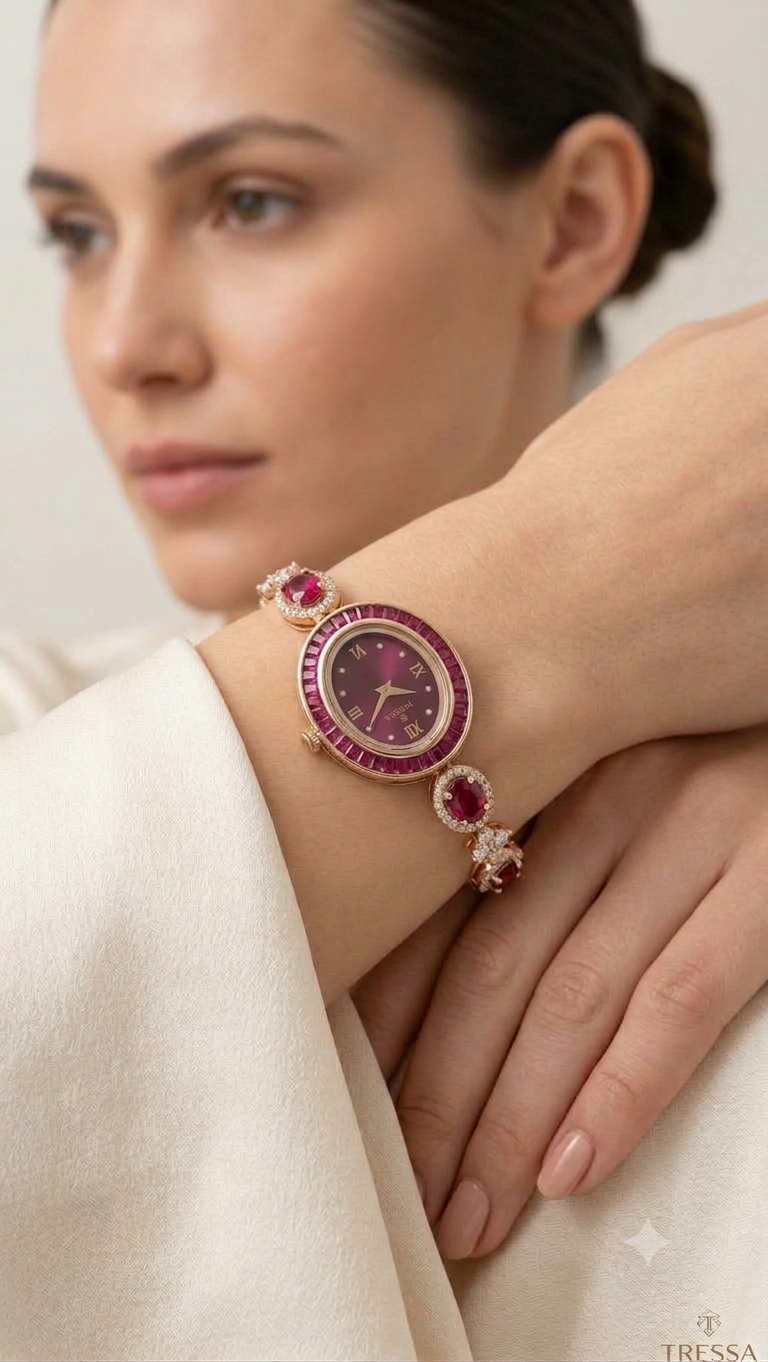 Royal Ruby Elegance Watch
