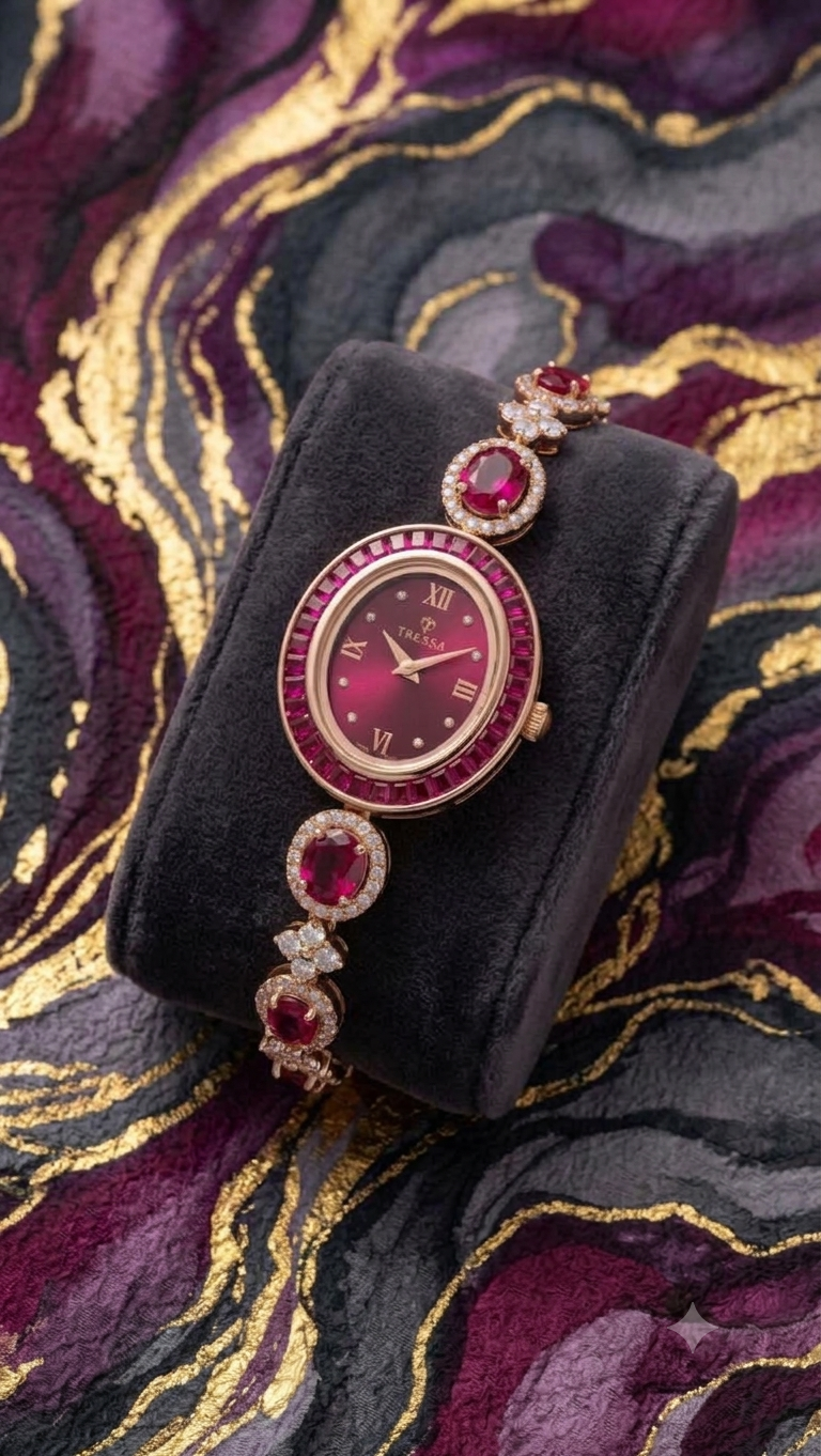 Royal Ruby Elegance Watch
