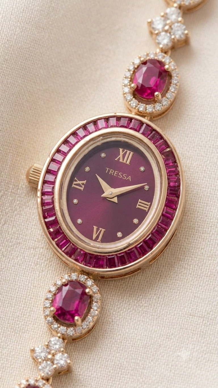 Royal Ruby Elegance Watch