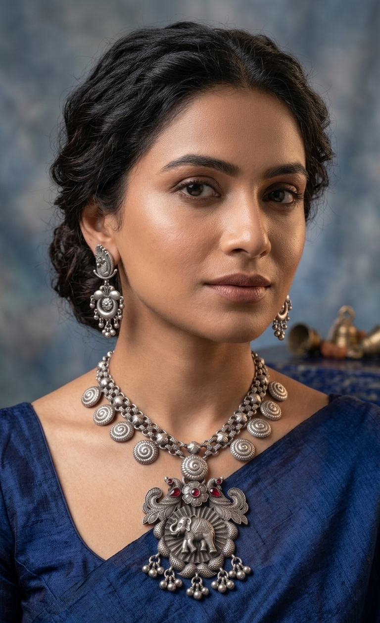 Elephant & Peacock Set