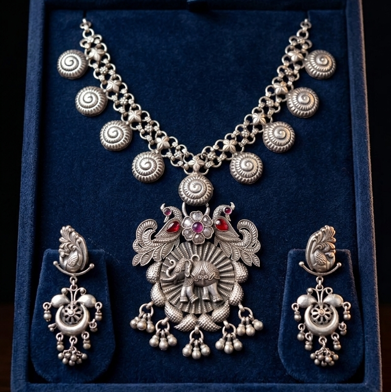 Elephant & Peacock Set