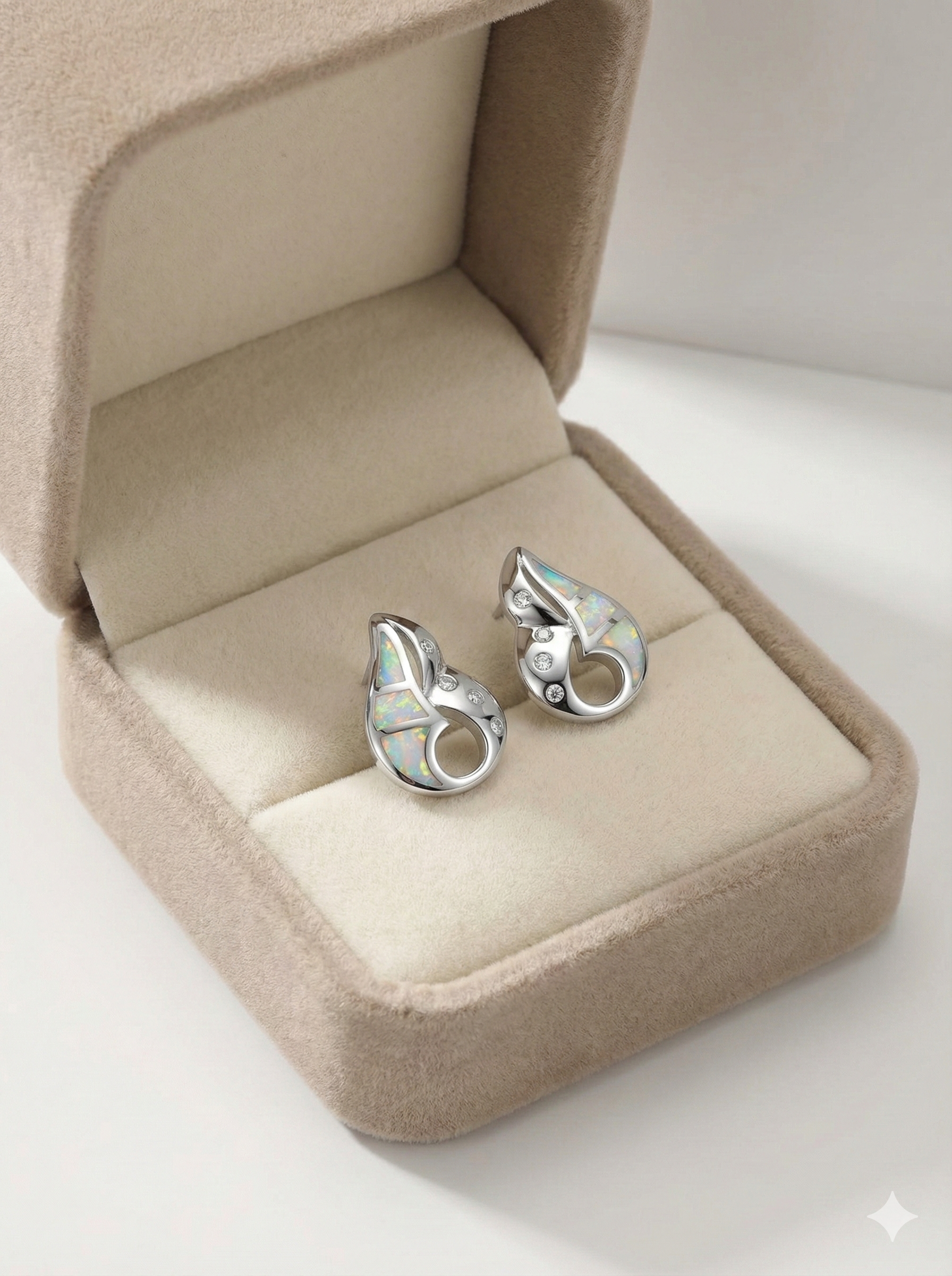 Iridescent Leaf Earrings_1