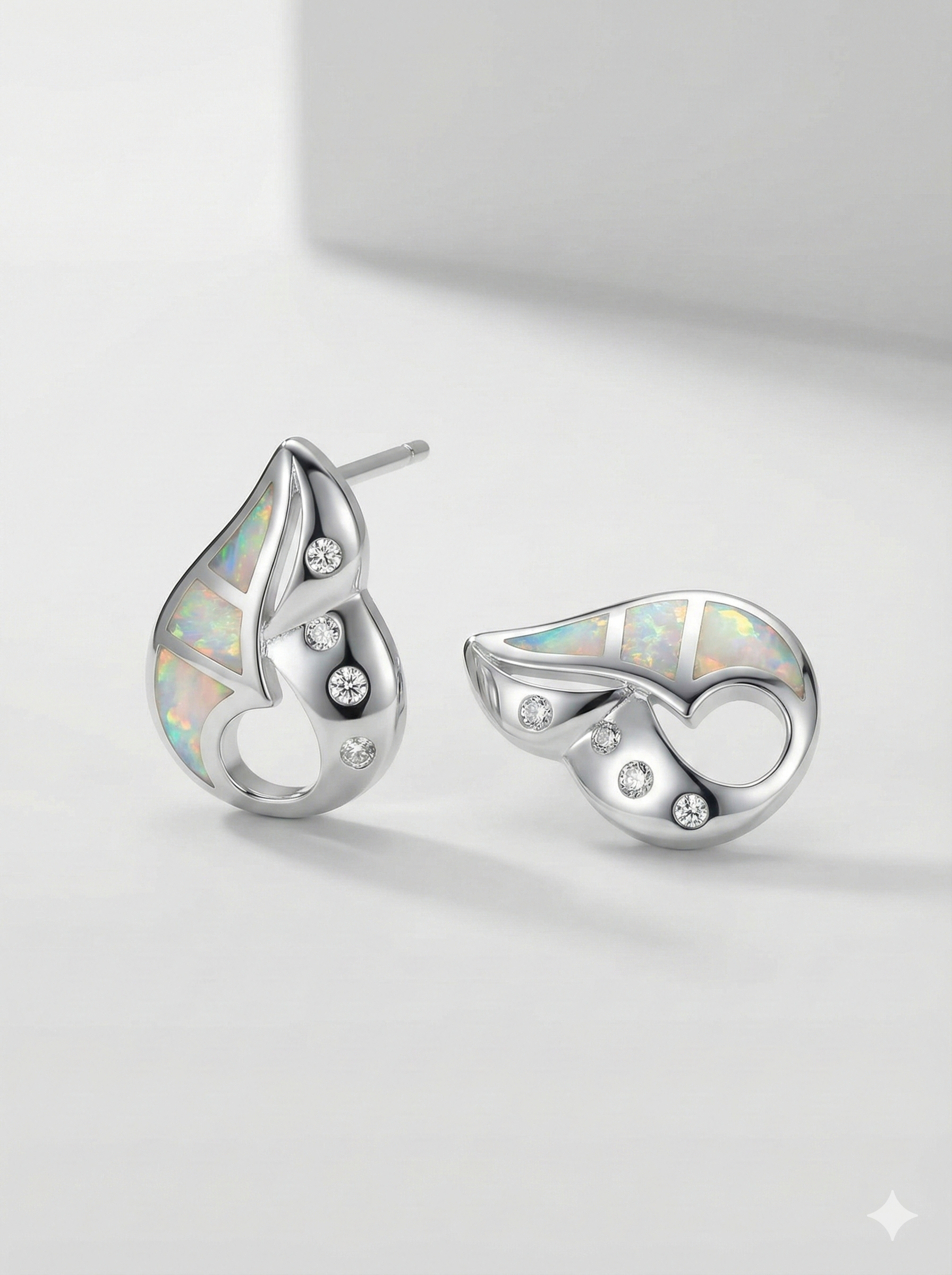 Iridescent Leaf Earrings_2