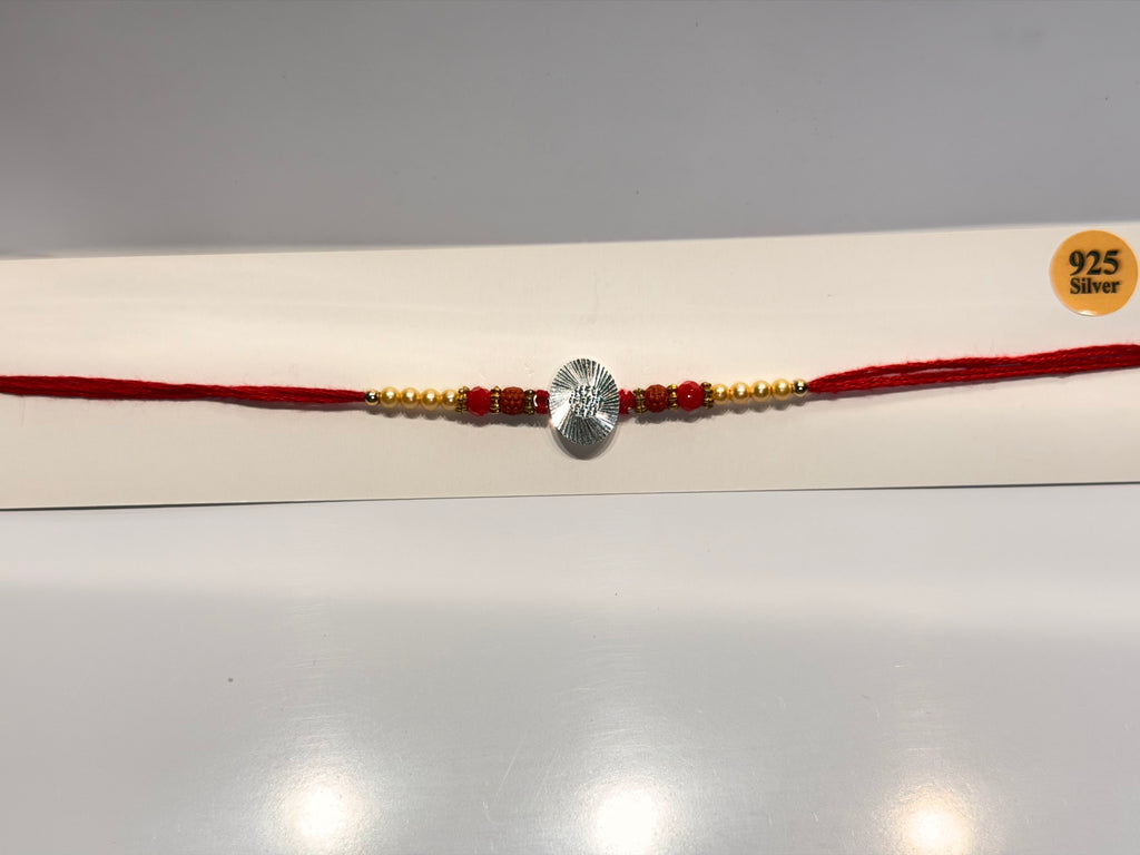 Laser Cut Oval Rakhi