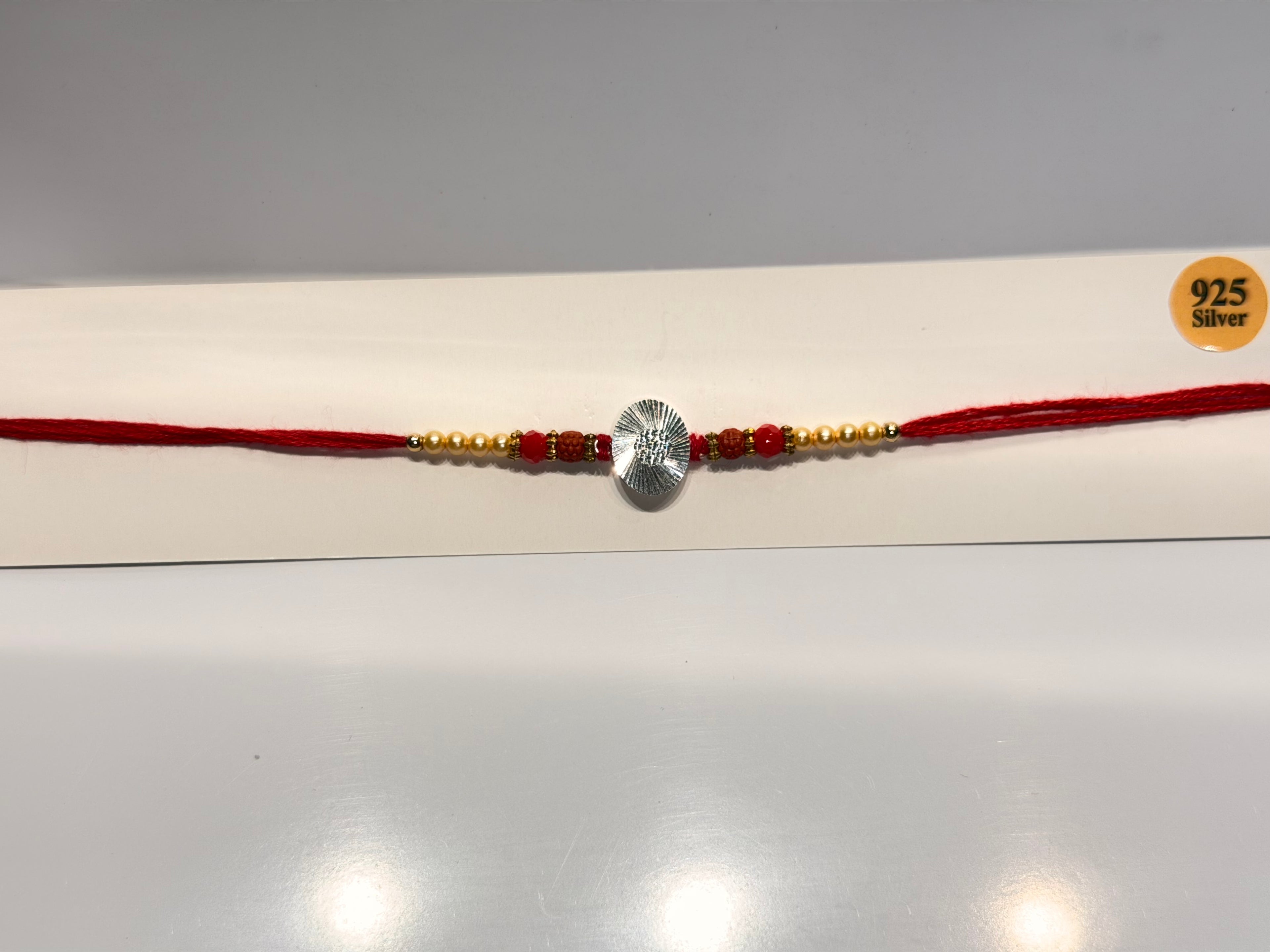 Laser Cut Oval Rakhi