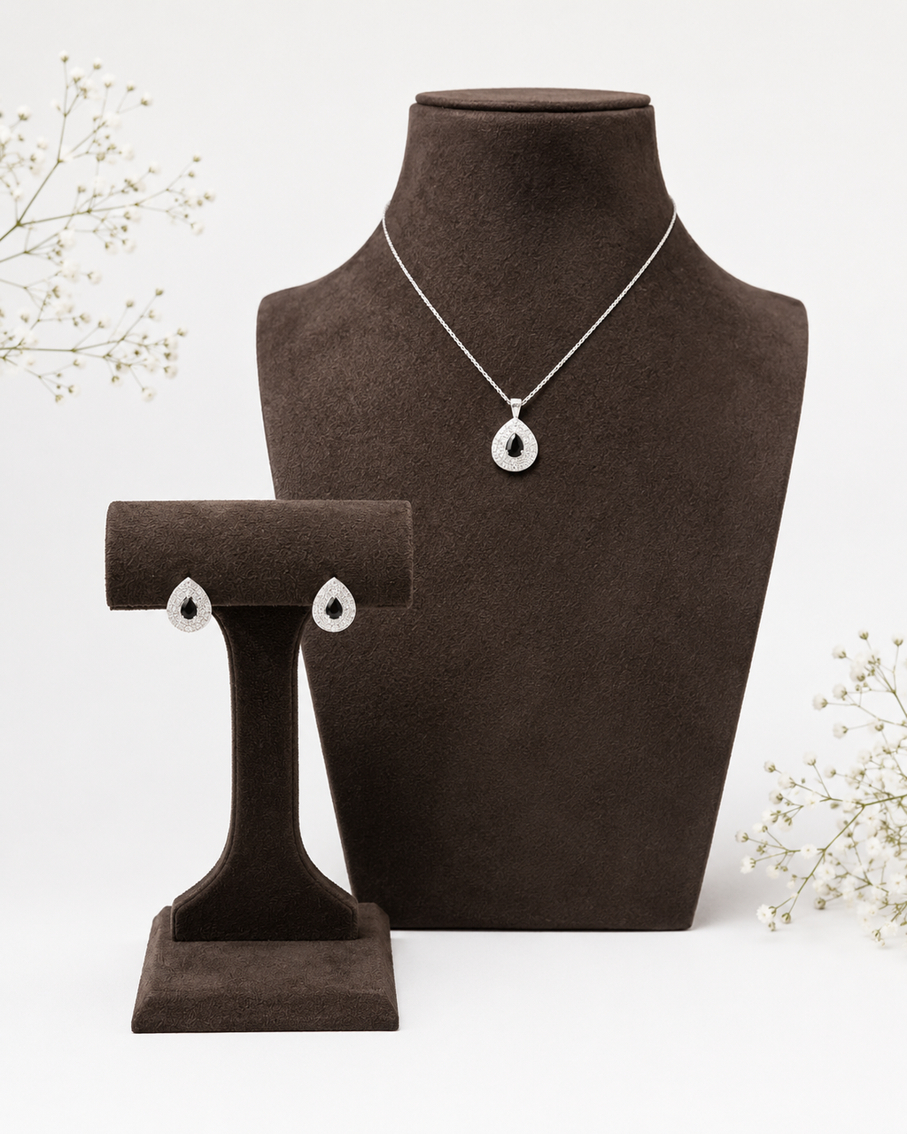 Midnight Teardrop Set