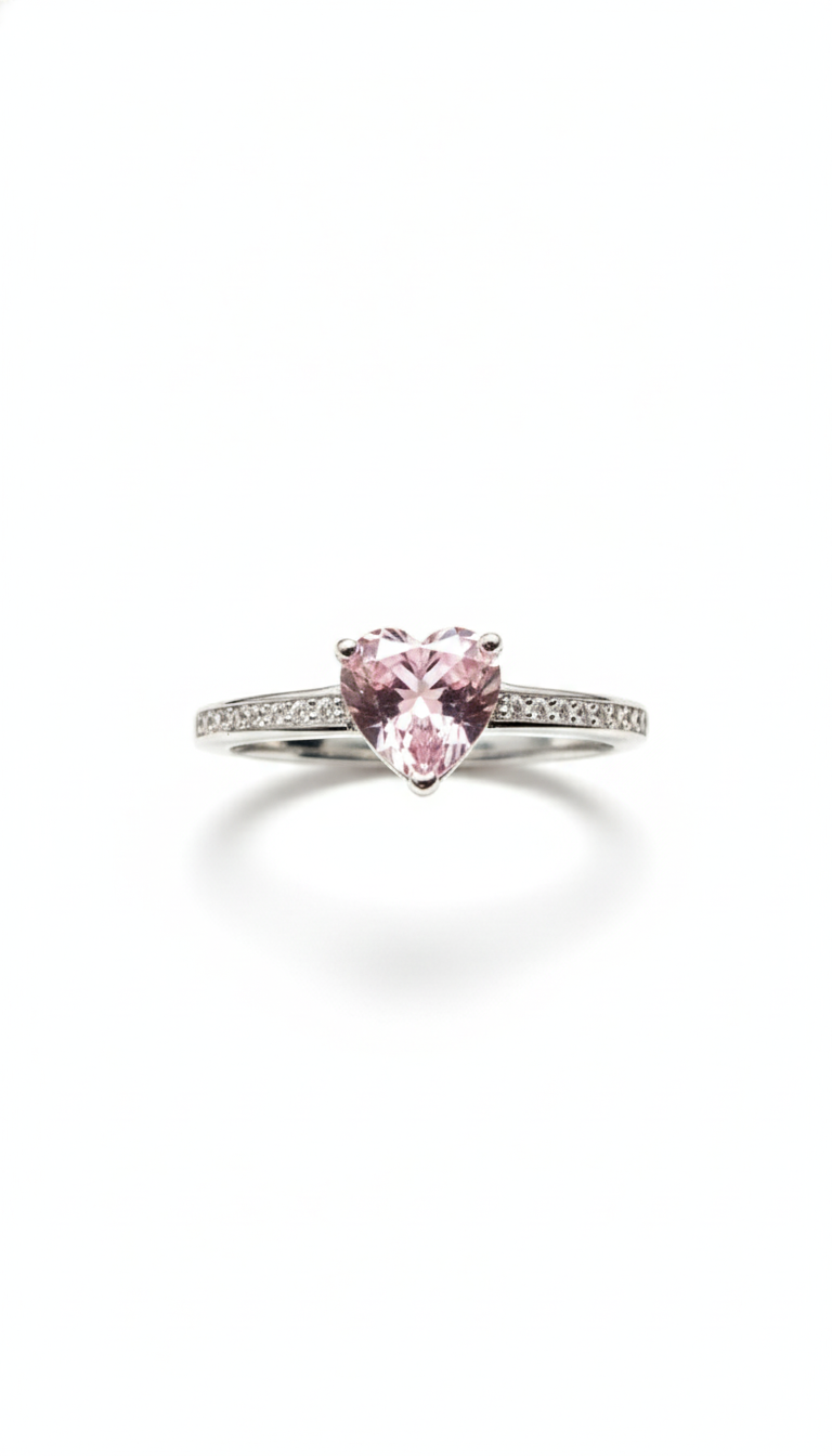 Modern Romance The Pink Heart Solitaire_1