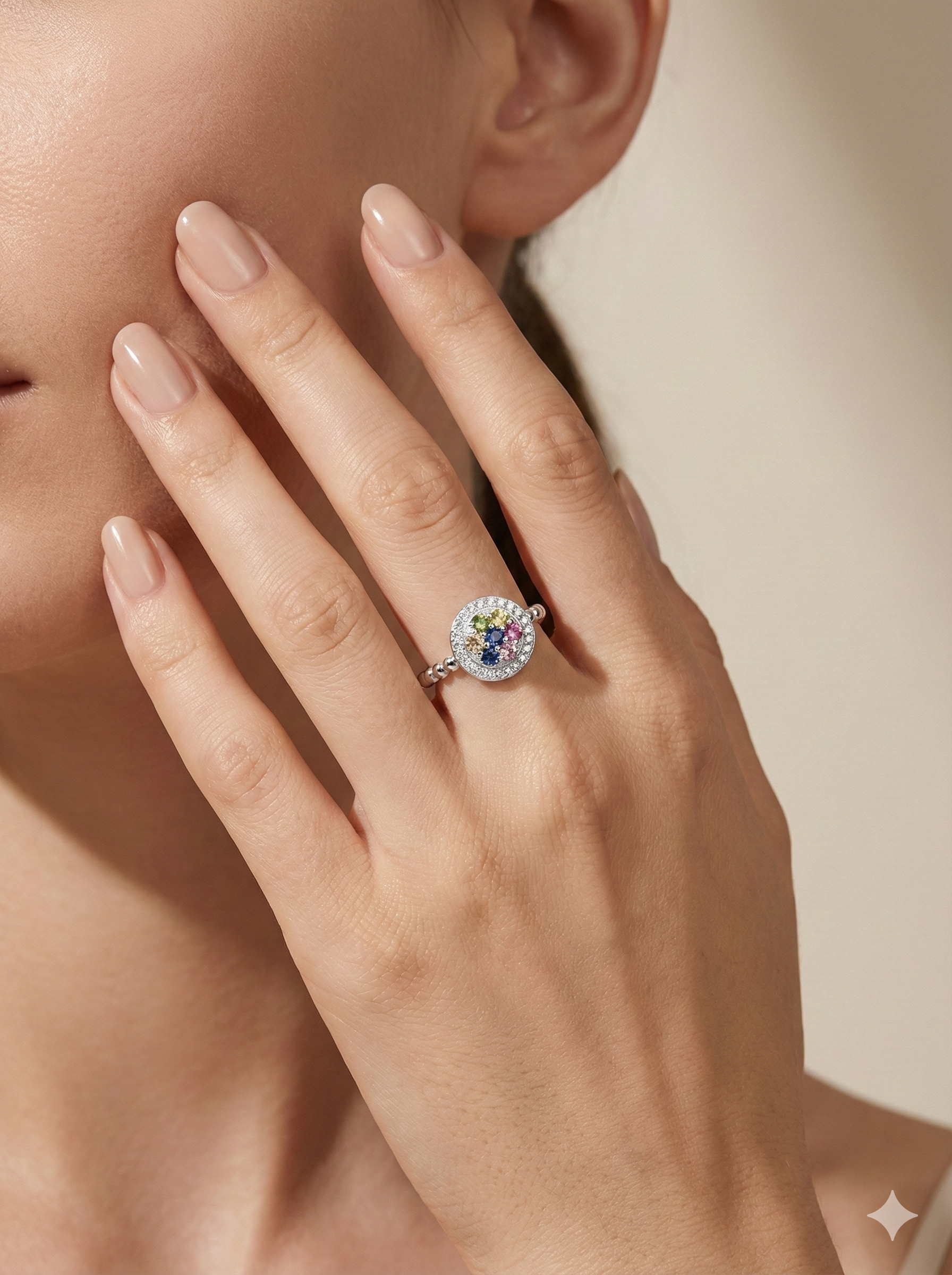 Multi-color Cluster Ring_3