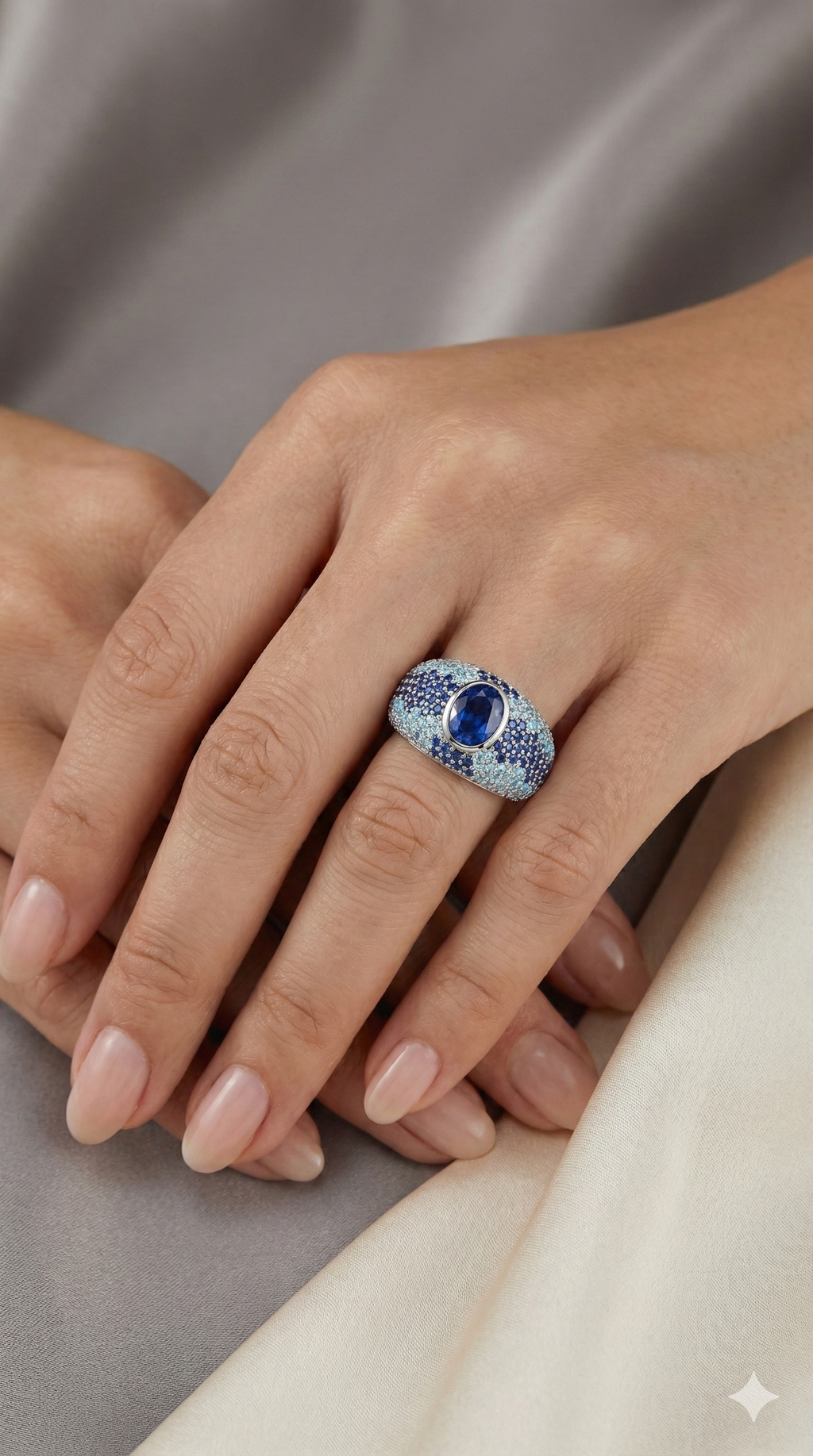 Ocean's Depth Cocktail Ring_3