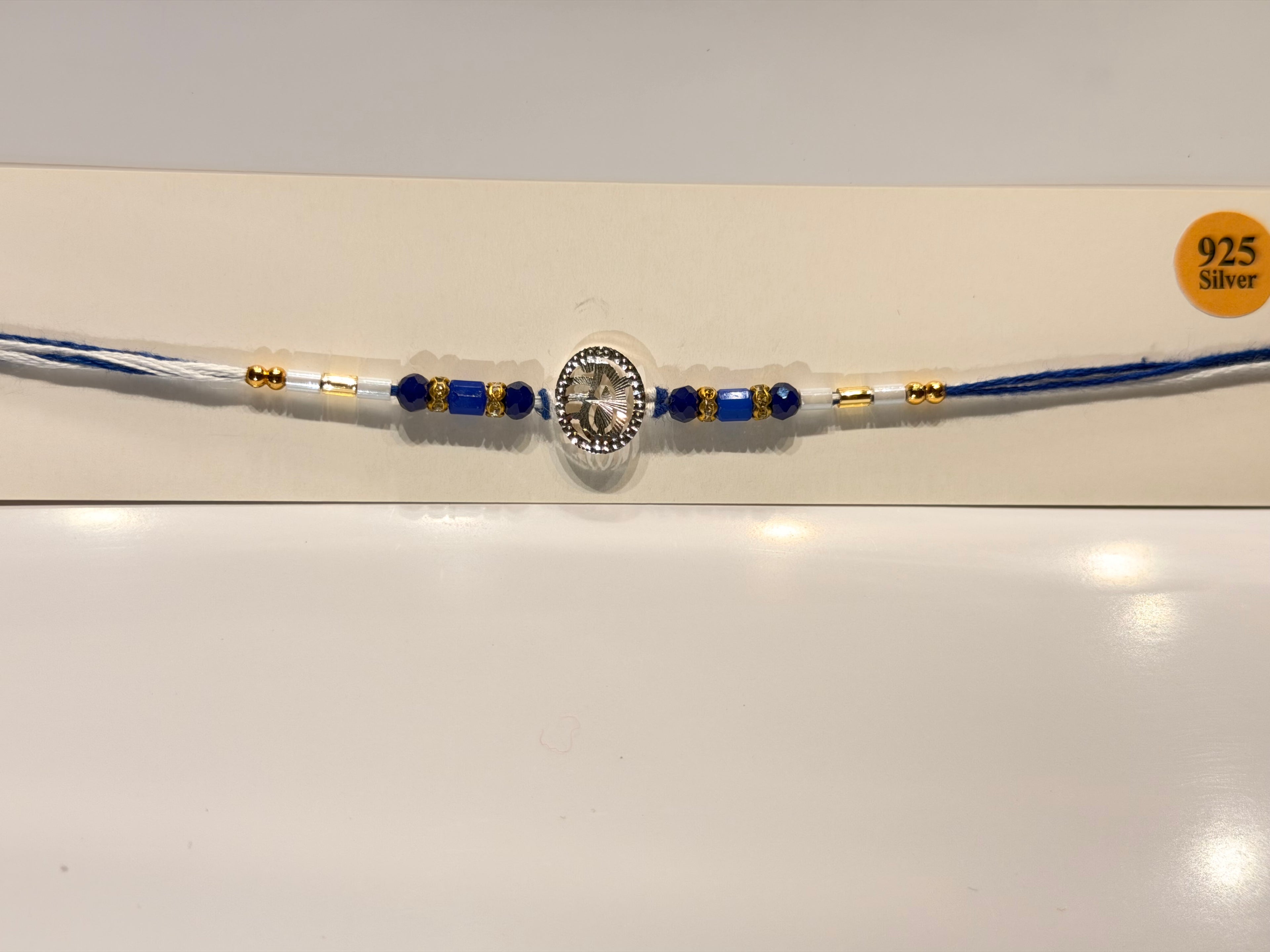 Oval Laser Cut Rakhi