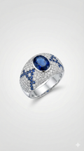 Oval sapphire Dome_1
