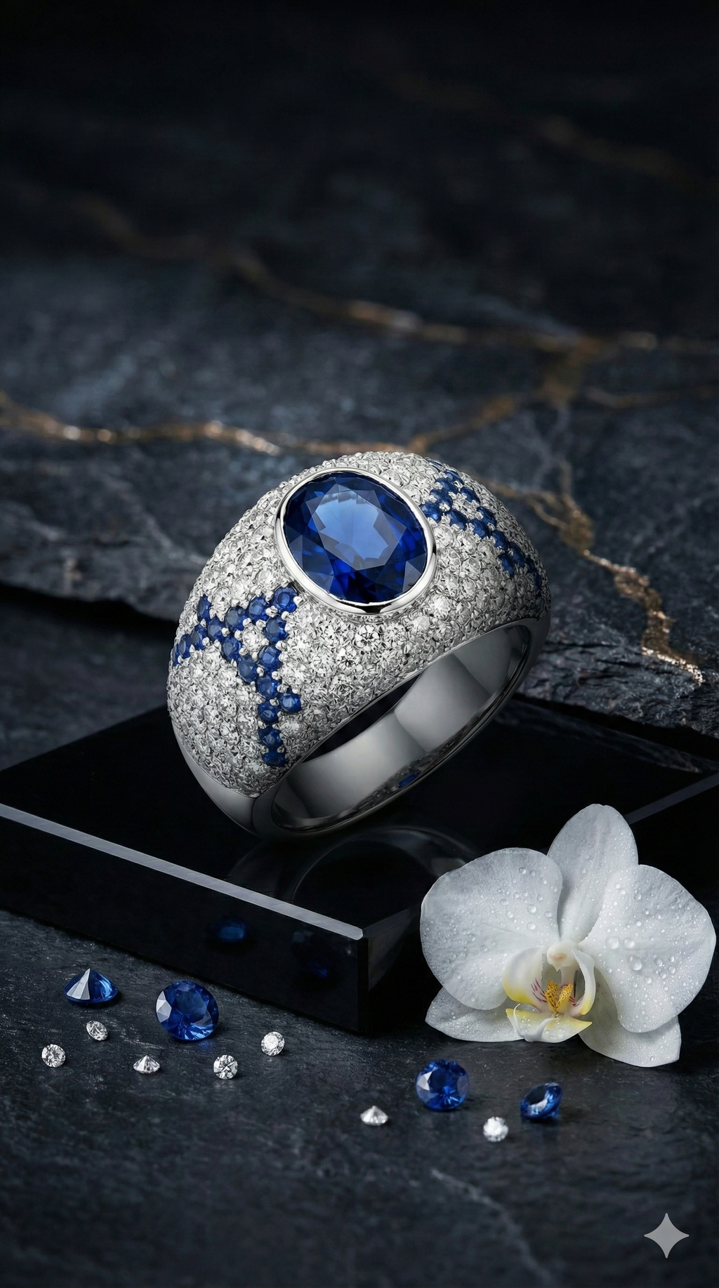 Oval sapphire Dome_2