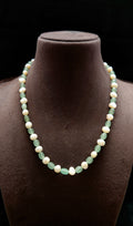 Pearl & Green Quartz Mala