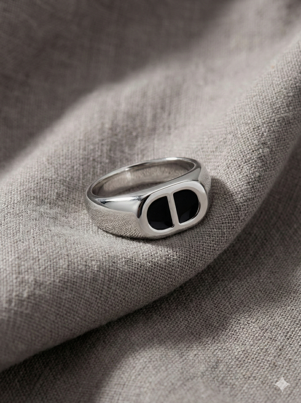 Polished silver CD Band_1