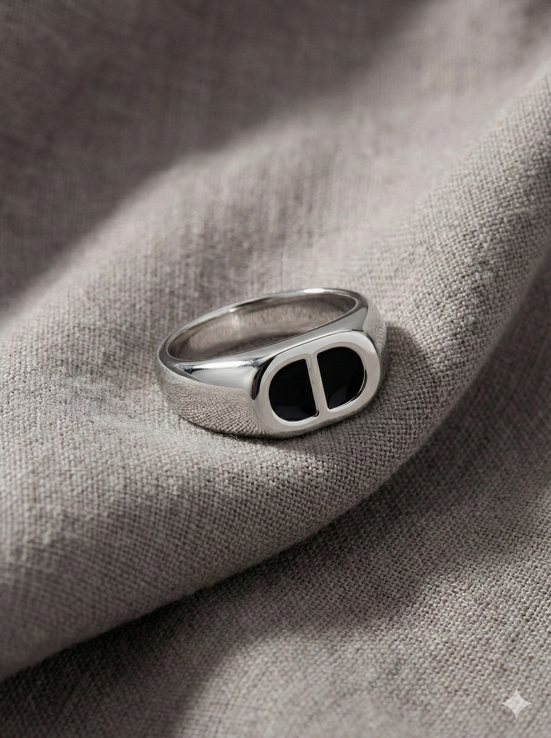 Polished silver CD Band_1