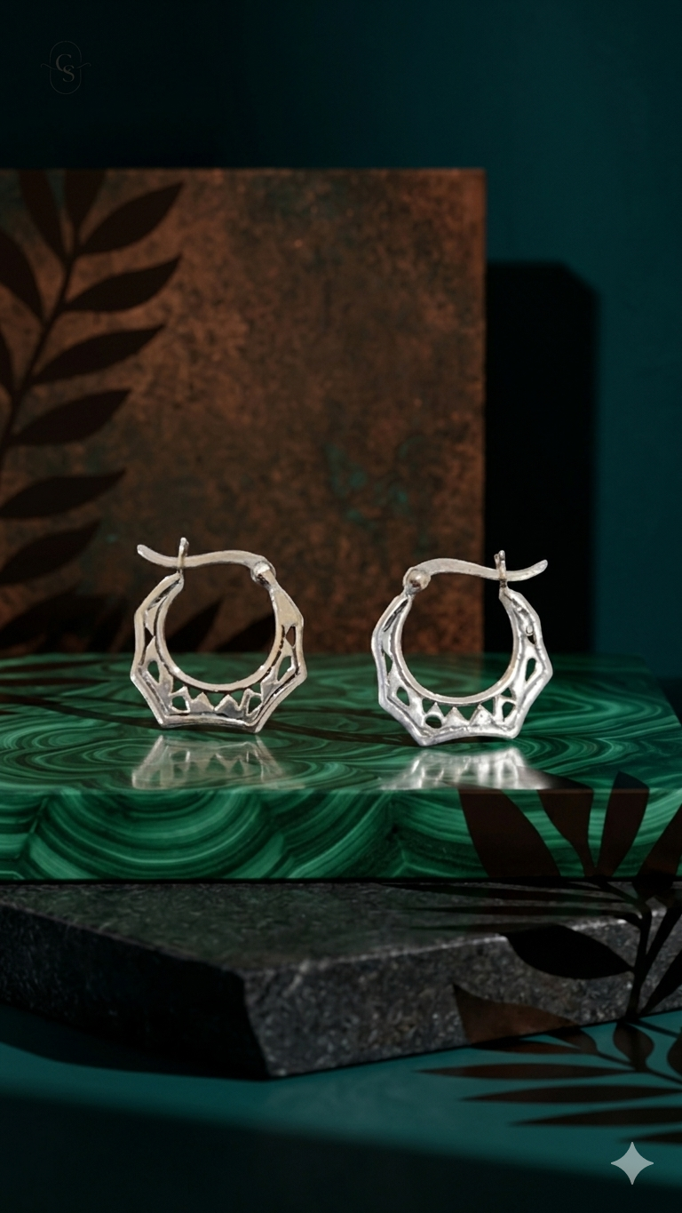Prism Cut Earrings