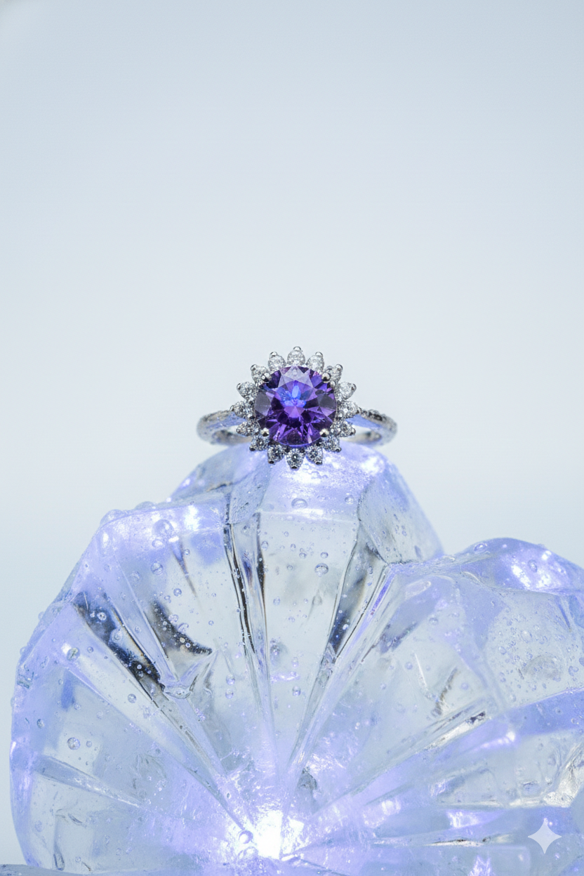 Prism Purple Statement Ring_4