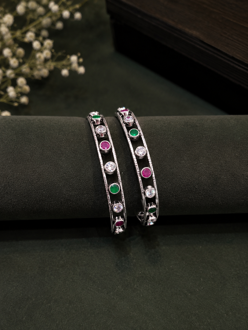 Prism Stone Bangle