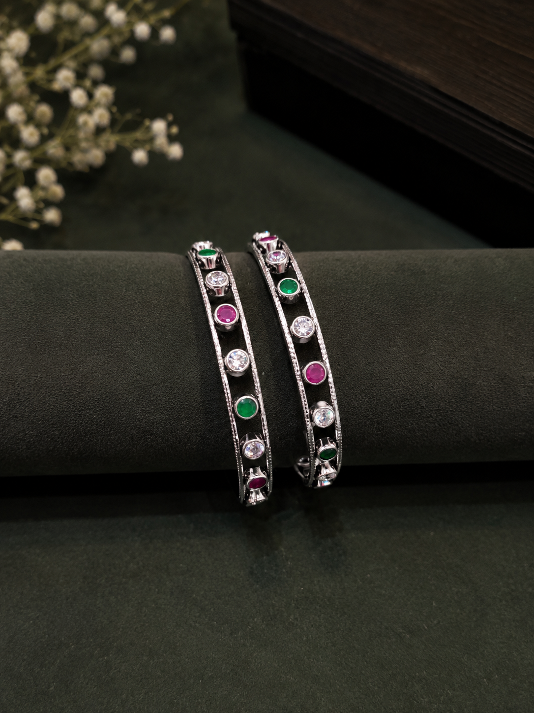 Prism Stone Bangle