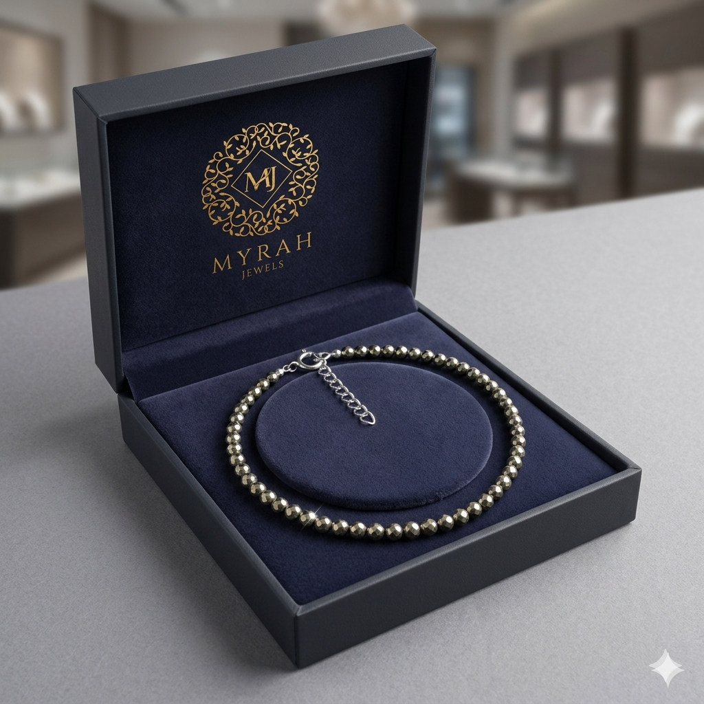 (Chinese)Pyrite anklets (Payal pair)