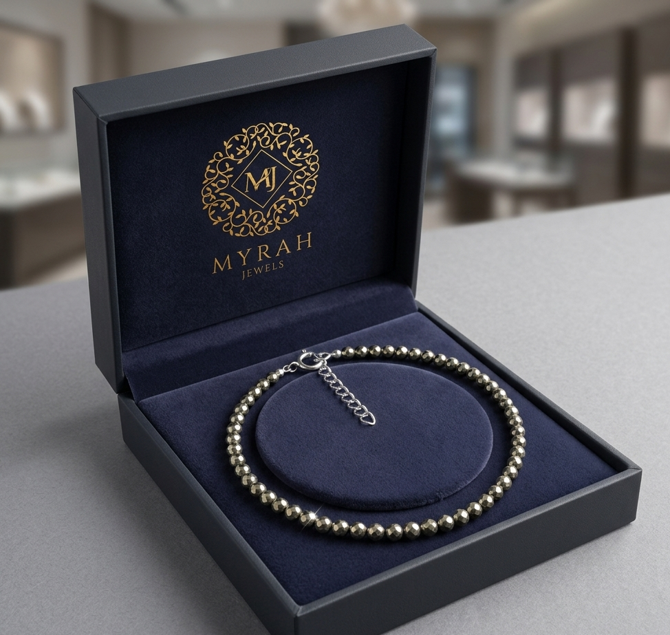 (Chinese)Pyrite anklets (Payal pair)