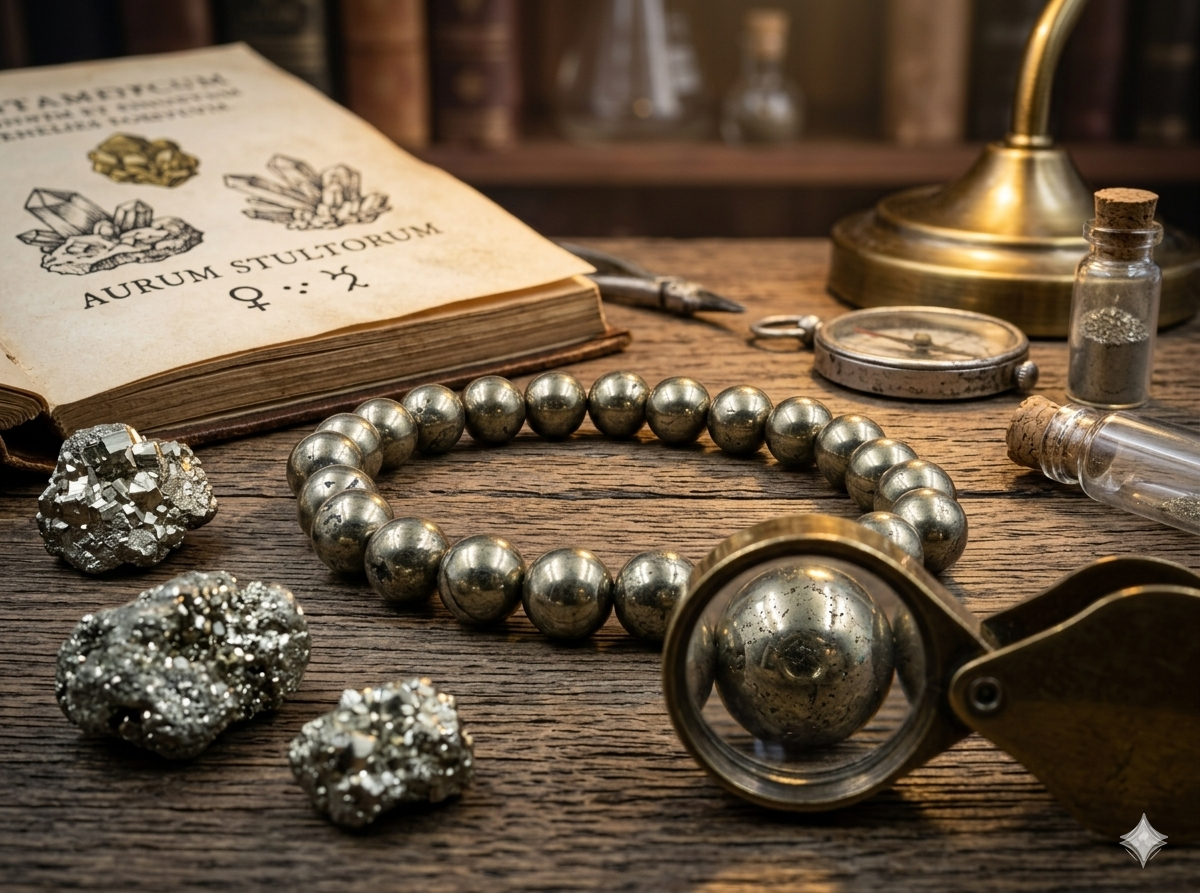 (Chinese)Pyrite bracelet