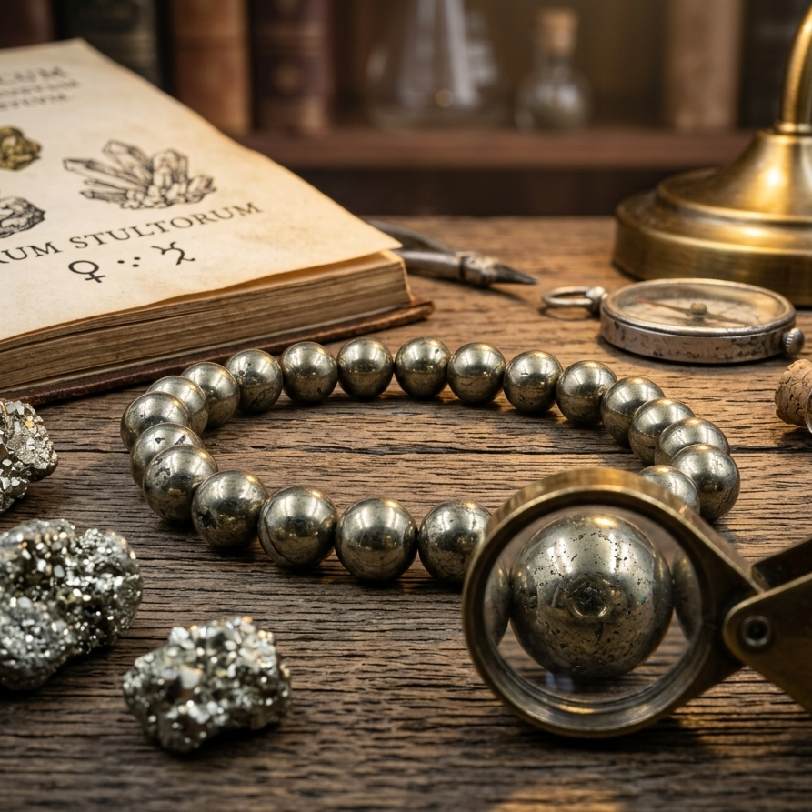 (Chinese)Pyrite bracelet