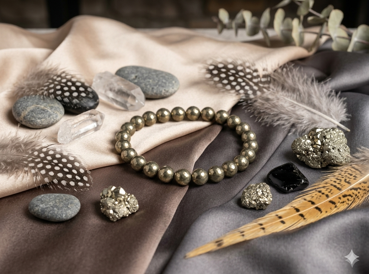 (Chinese)Pyrite bracelet