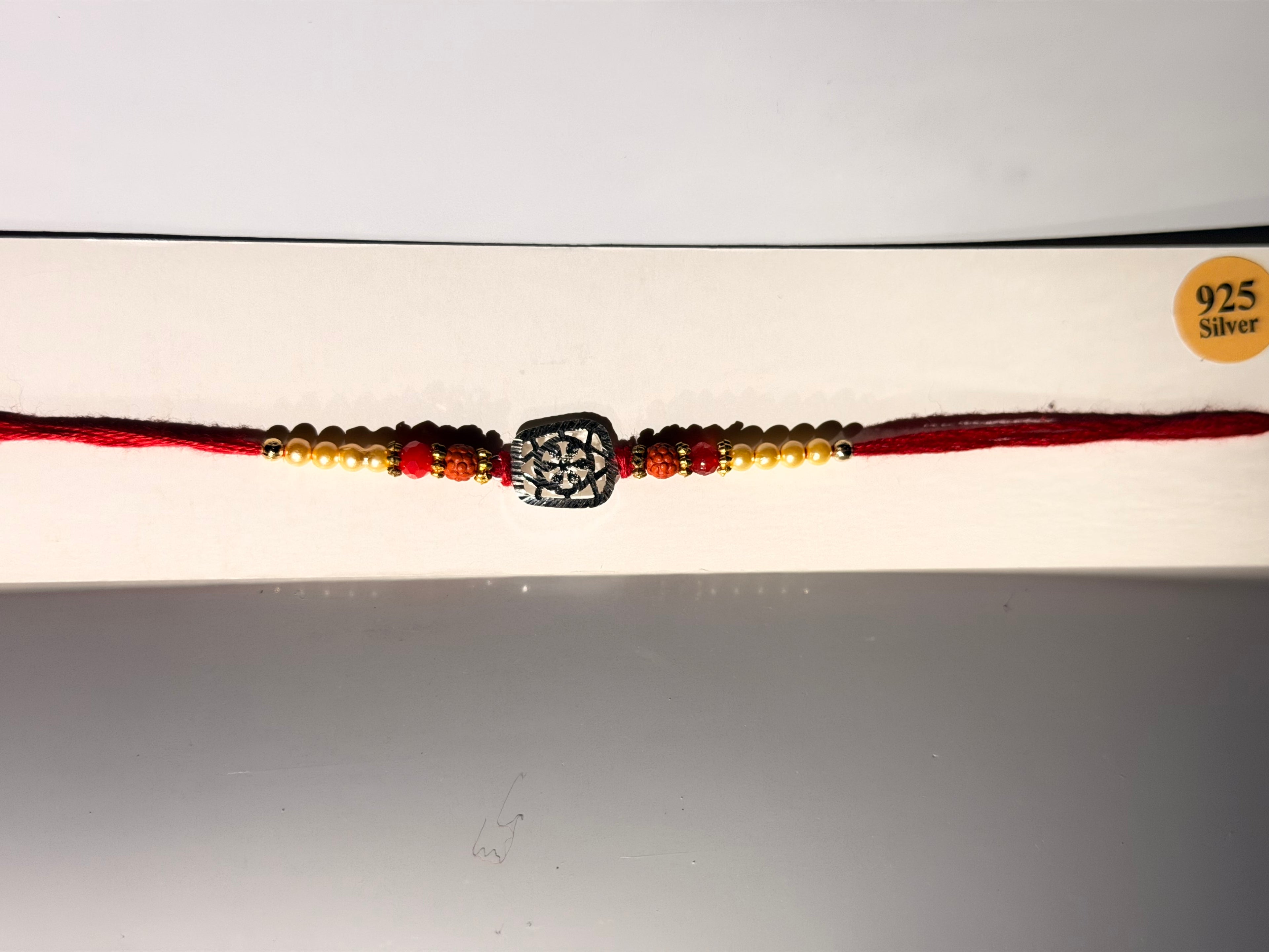 Rectangle Laser Cut Rakhi