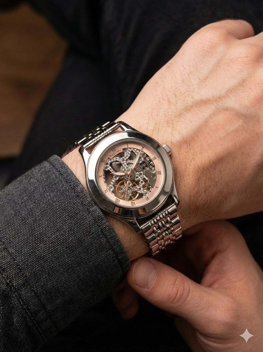 Reverine Luxury Skeleton Watch