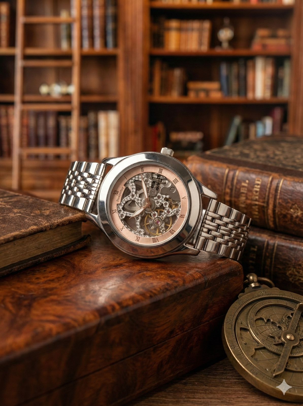Reverine Luxury Skeleton Watch