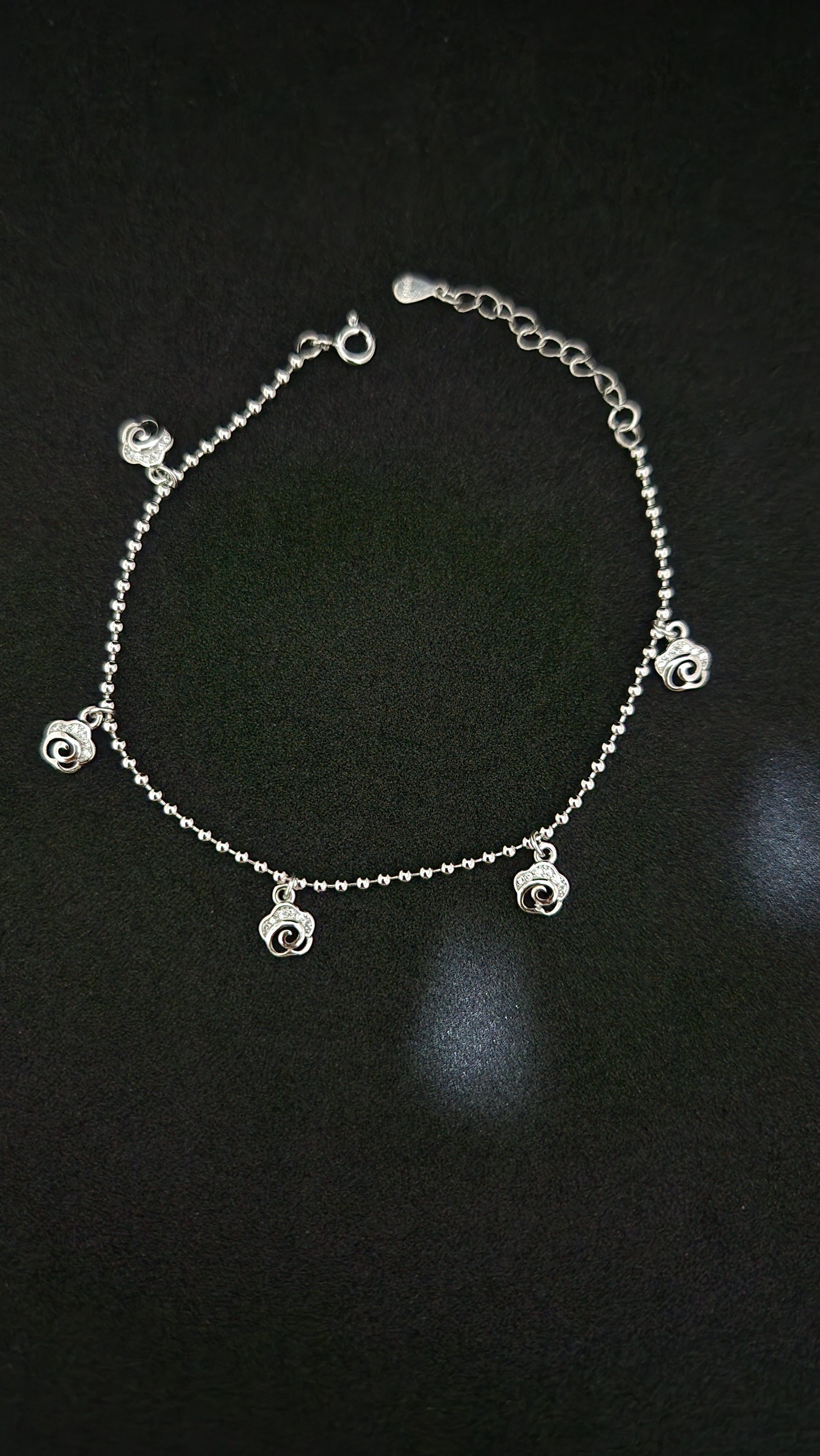 Rose Bloom Charm Bracelet_4