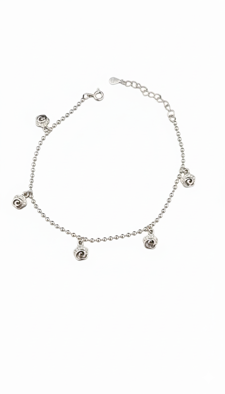 Rose Bloom Charm Bracelet_6