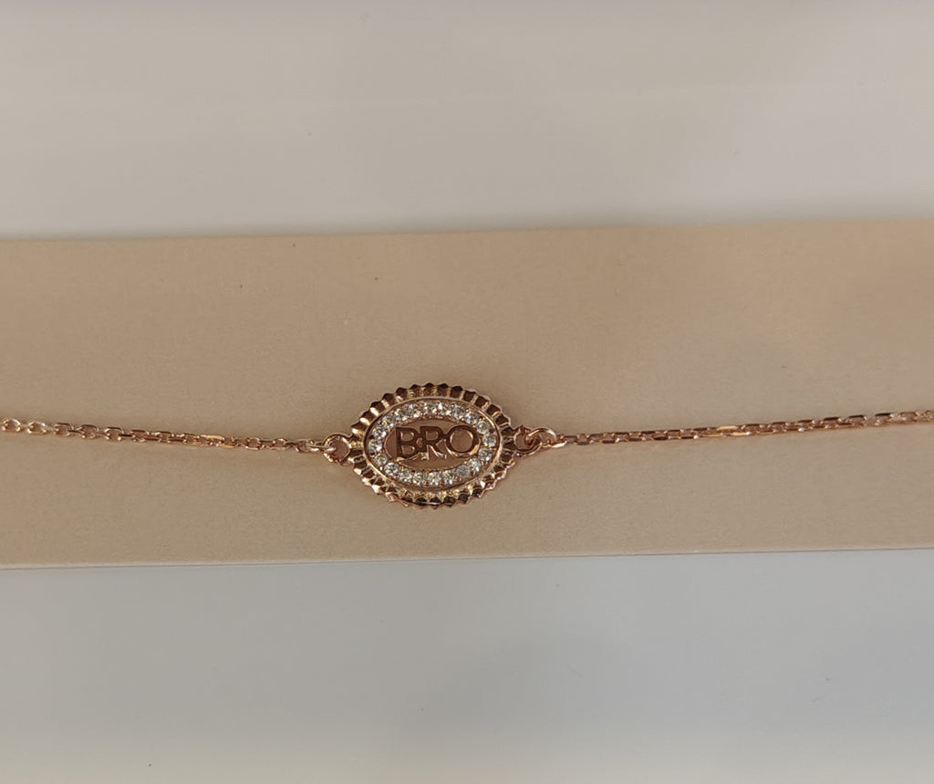 Rose Gold Bro Rakhi