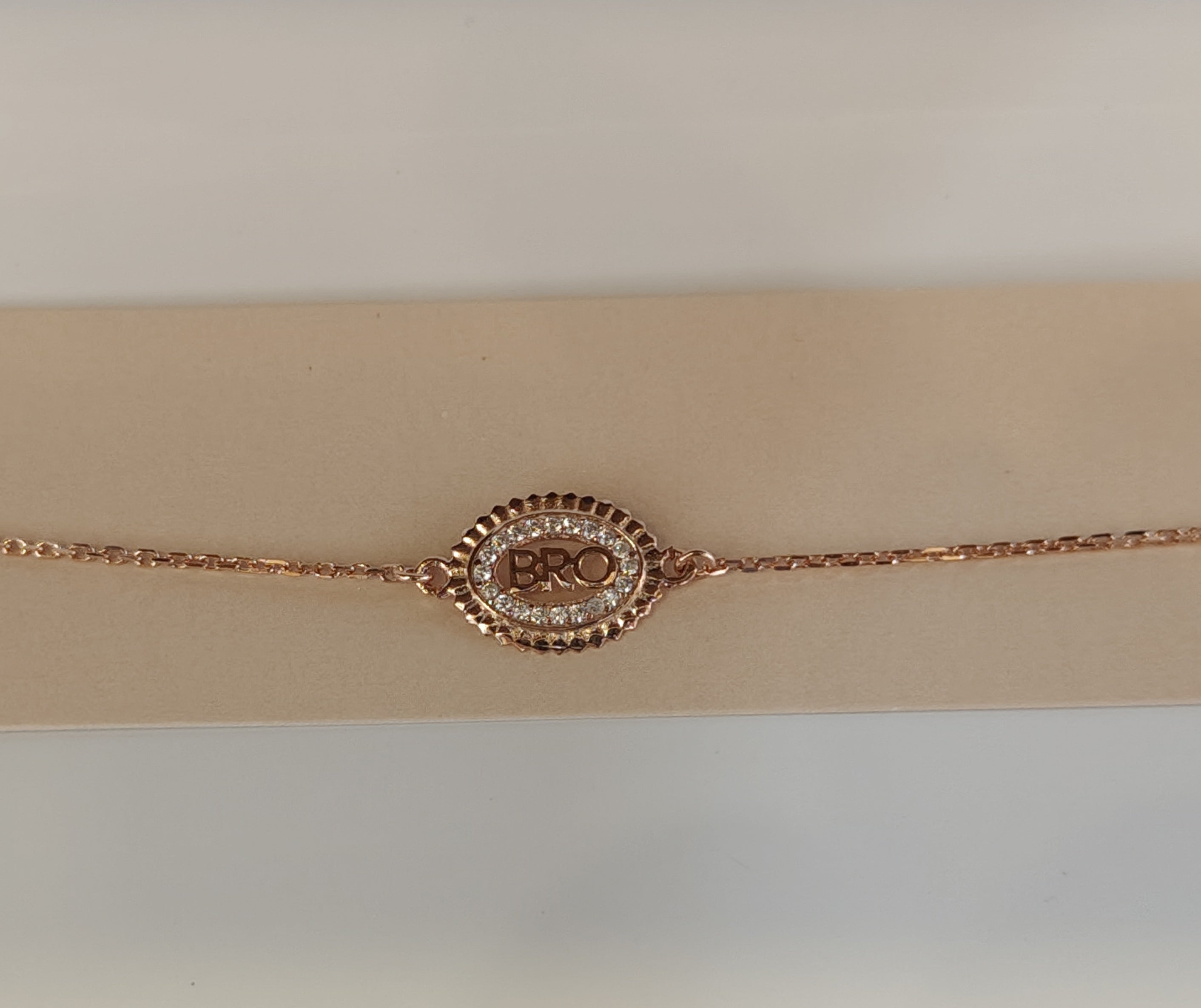 Rose Gold Bro Rakhi