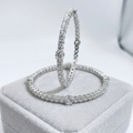 Round Cut Crystal Bangle Set_1