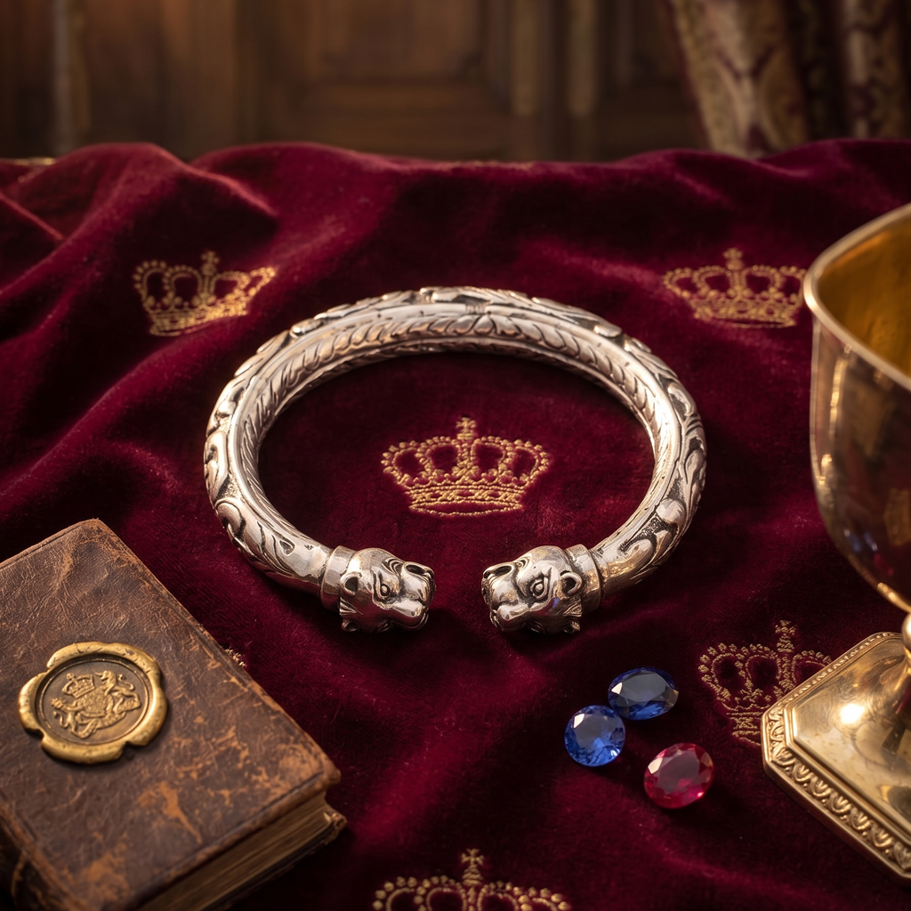 Royal Lion Bracelet by Myrah Jewels
