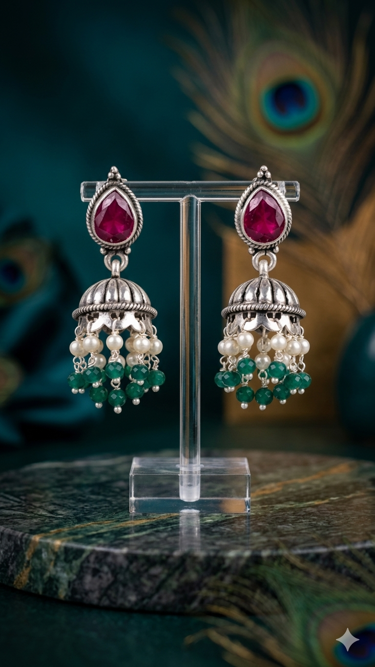 Royal Festive Jhumkas