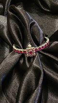 Royal Square Ruby Bangle