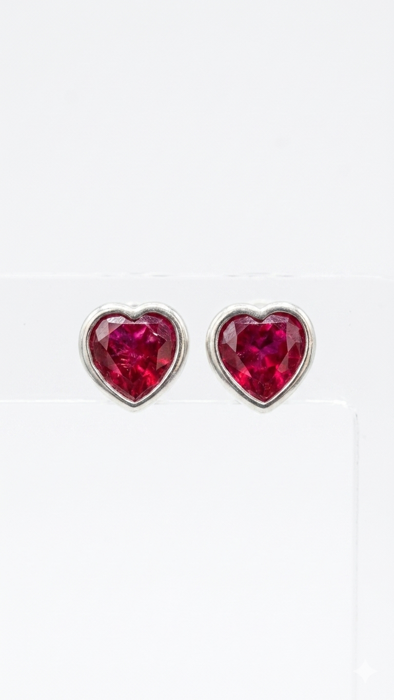 Ruby Romance Hearts