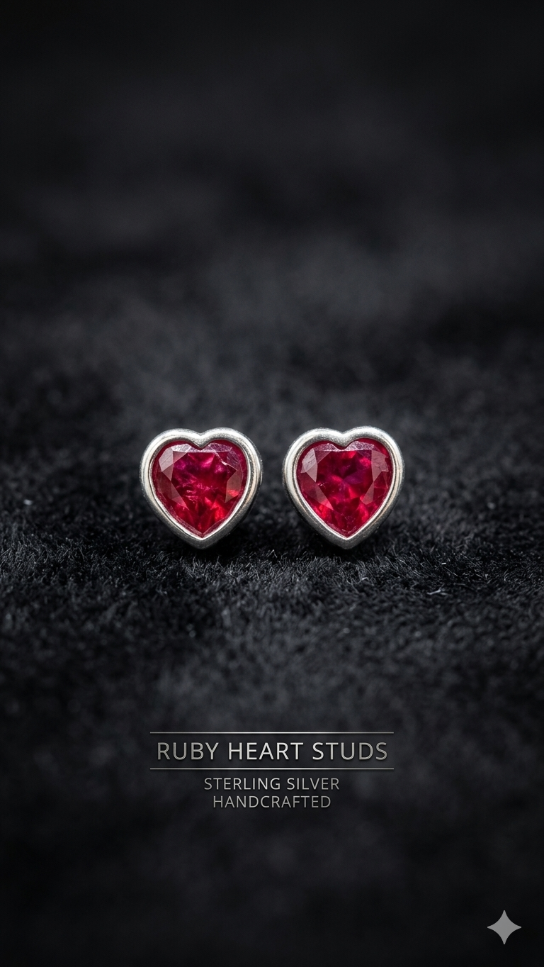 Ruby Romance Hearts