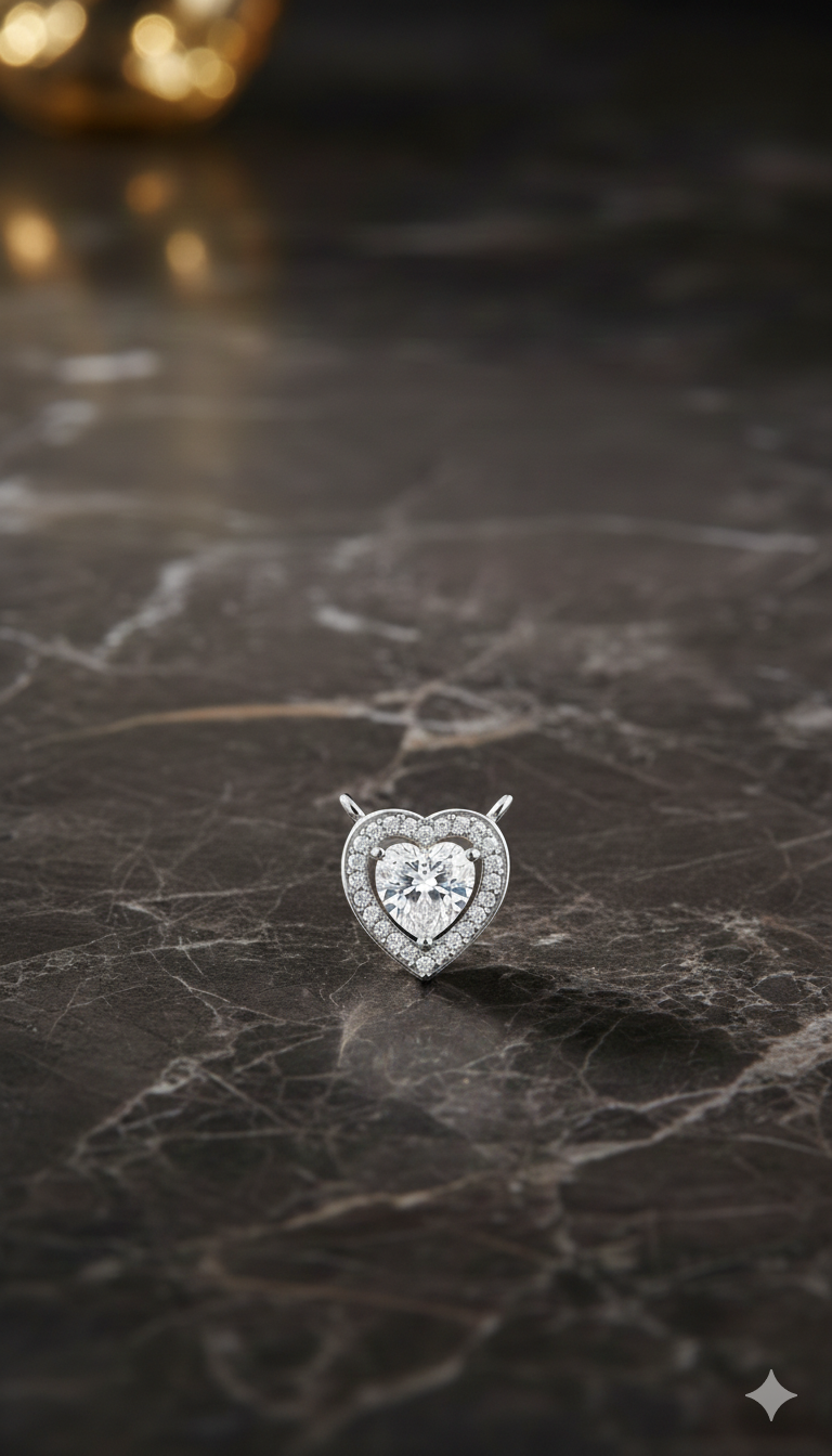 Signature Heart Halo Necklace_3