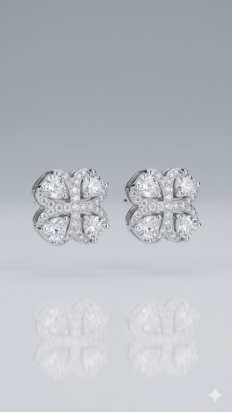The Signature Floral Studs