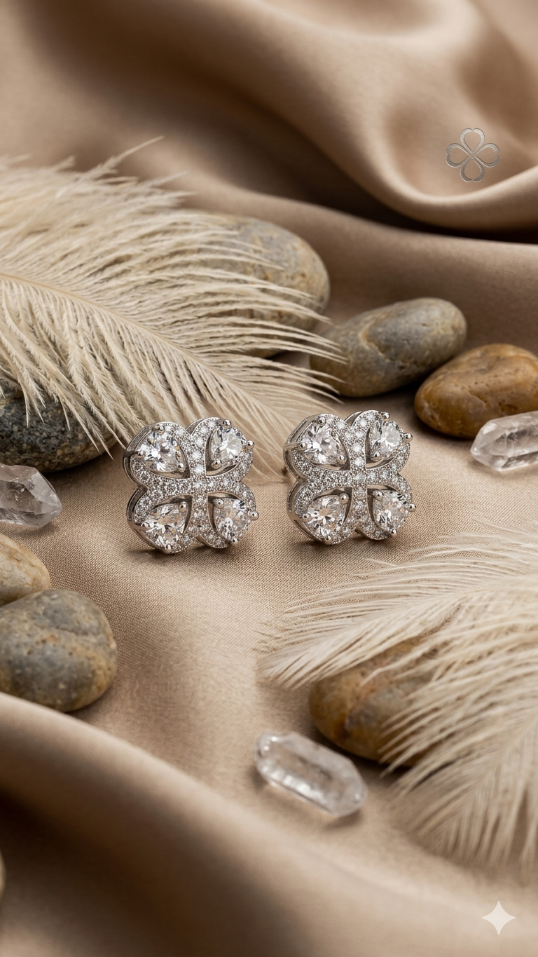 The Signature Floral Studs